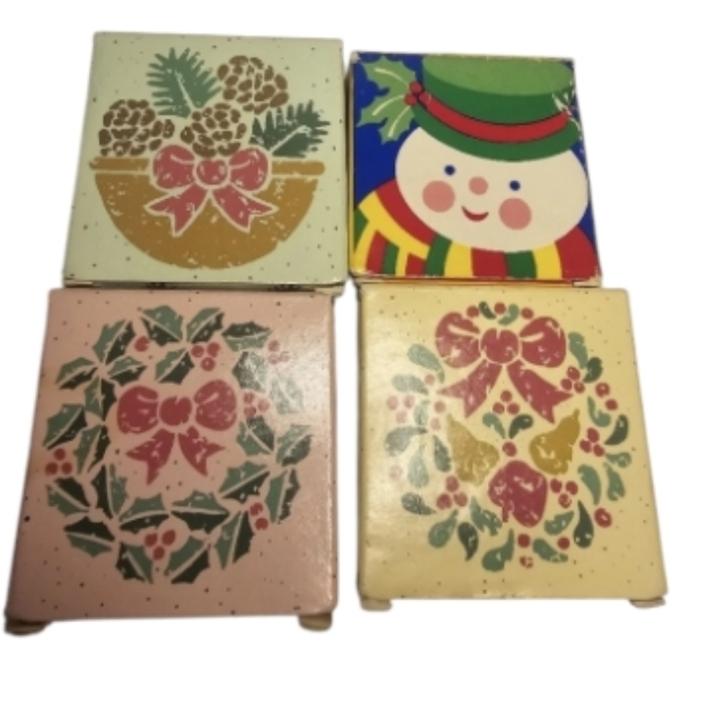 Vintage Avon Holiday Soaps